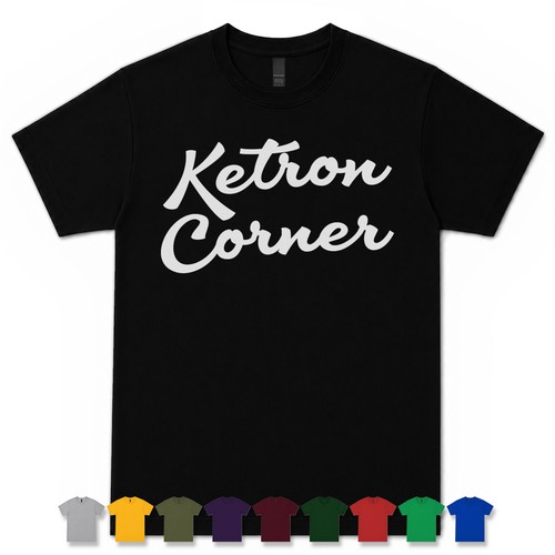 Ketron corner retro script - ketron,