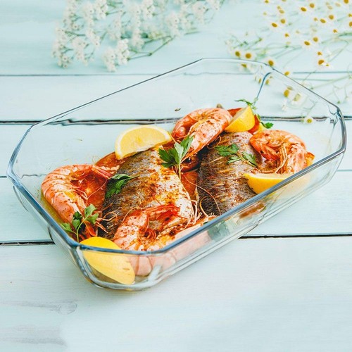Pyrex glass rectangular oven - pyrex,
