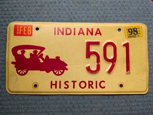 Indiana historic vehicle - indiana,
