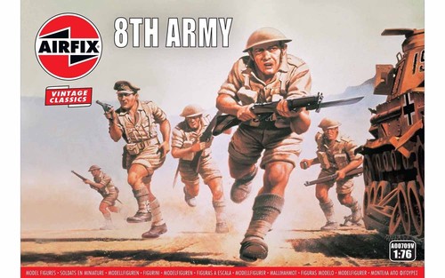 Airfix british 8th army - british,