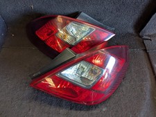 2007-2014 VAUXHALL CORSA D 5-DOOR PAIR OF TINTED SRi SMOKED SIDE REAR LIGHTS