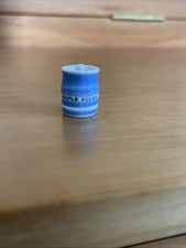 Terry Curran Cornishware 12 Scale Tg Green Maple Sugar Jar