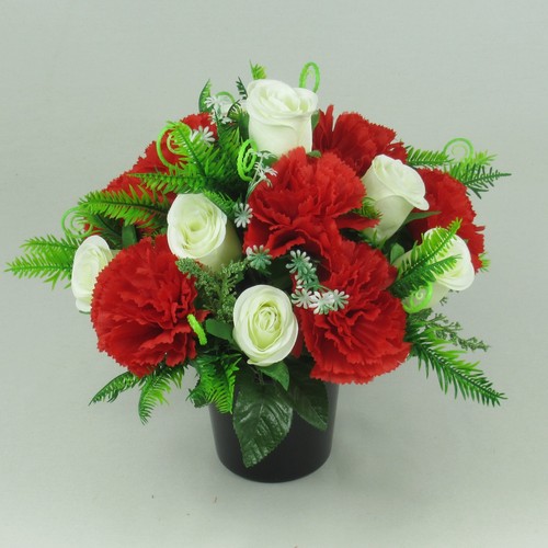 Artificial silk flowers
