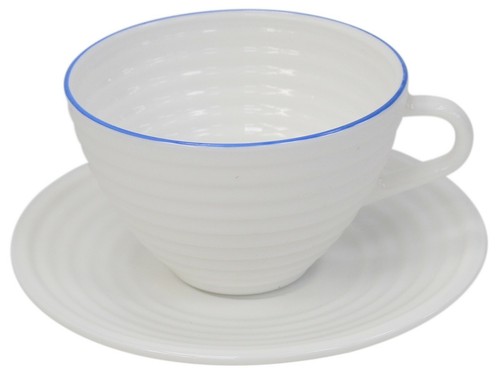 Set tea cups saucer - set, of