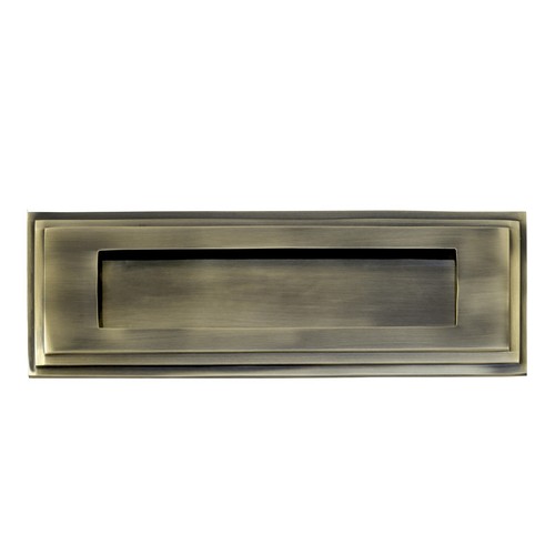 Letter plate flap box solid