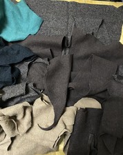 Boiled Wool Fabric Pieces