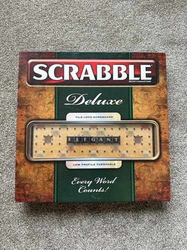 Scrabble deluxe tile lock - scrabble,