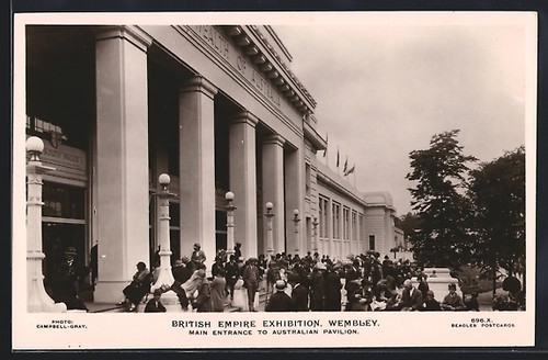 Wembley british empire - ak,
