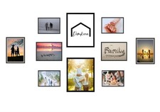 Black Photo Frame Set Gallery