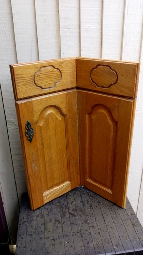 Solid light oak - of, kitchen