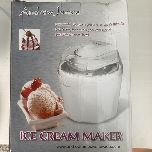 Andrew james ice cream - ice, maker