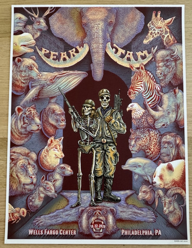 Pearl jam poster 2016 2020 - pearl,