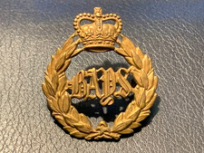 Queens's Bays Cap Badge.