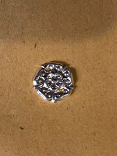 Silver Campaign Rosette for Medal Mounting