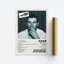 Arctic Monkeys, Whatever People Say, Album Art Poster, Print, Music, Tracklist