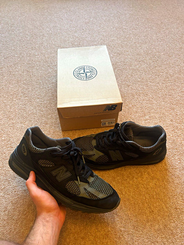 New balance stone island - x,