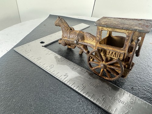 Vintage cast iron - iron, mail