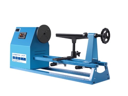 Small lathe with - with, adjustable