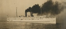 4x9 Photo 1918-1919 WWI Troop Transport SS Yale One Of The White Sisters Ships