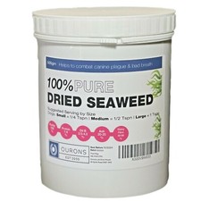 Seaweed Powder For Dogs 100% Natural Dried & Ground Kelp 500g Tub - Helps Plaque