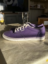 VANS Ladies , Unisex Trainers Purple Color Size UK 4,5 EU 37