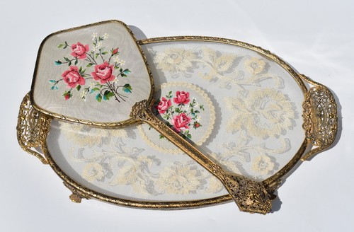 Vintage petit point dressing - point,