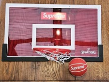 Supreme Spalding 'Over The Door' Mini Basketball Hoop And Ball