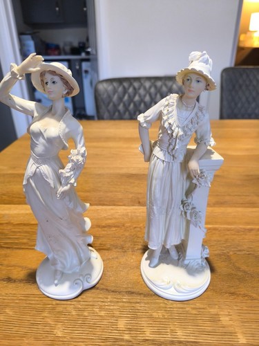 Porcelain ladies with - porcelain,