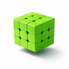Green Speed Cube 3x3x3 UK