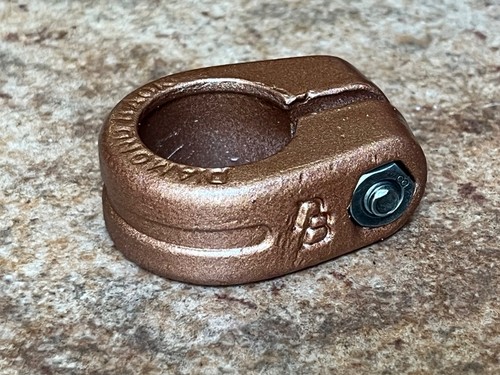 Copper diamondback stamped - stamped, 1"