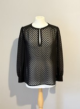 Black Semi Sheer Alice