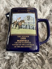 BobbyJo 1999 Martell Grand National winners Jug With 1899 winner Manifesto also