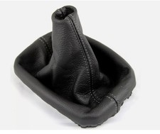 MANUAL GREY STITCH GEAR STICK GAITER LEATHER for VW PASSAT B6 B7 2005-2014