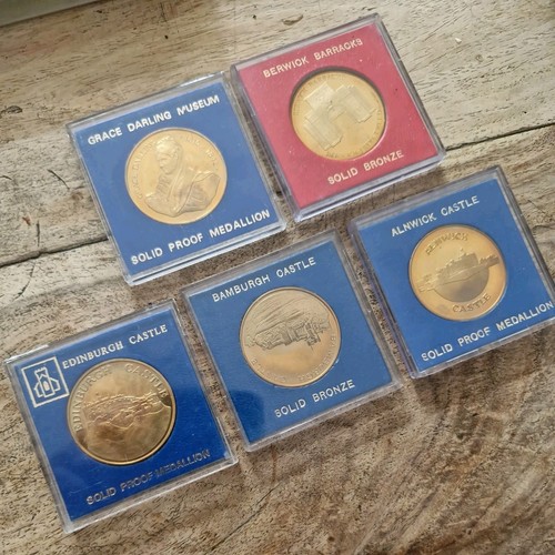 Solid bronze medallions - bronze,