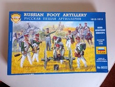 Zvezda 8022 1/72 Napoleonic Russian Foot Artillery 1812-1814