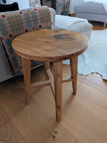 Solid oak side - oak, table