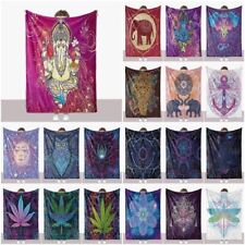 Mandala Elephant Flannel