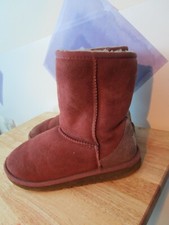 UGG UK 3 US 4  Purple Suede Boots