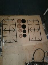 CANNON CHESTER /OAKLEY COOKER  PAN HOLDER + GAS BURNERS & CAPS (USED) 