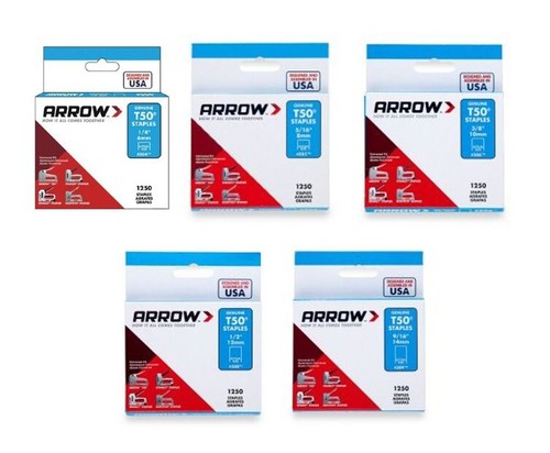 Arrow t50 staples universal - t50,