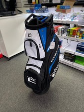 Cobra Signature Golf Cart Bag | Black/White/Vivid-Blue | WOR