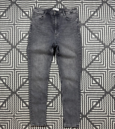 Zara womens grey skinny - zara,