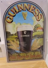 Guinness Metal Sign Plaque the