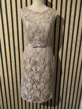 Kelsey Rose Light Heather Colour Lace Pencil Dress Size 8/10 Occasion