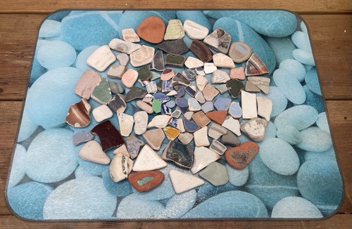 Sea pottery pieces - sea,