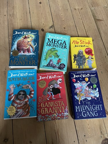 David walliams books bundle - david,