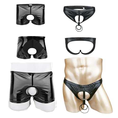 Mens pvc crotchless - mens, jockstrap