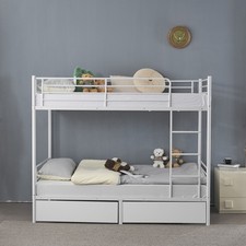 Heavy Duty Metal Bunk Bed W/
