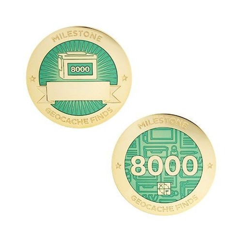 Milestone geocoin and - geocoin,