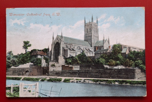 Vintage valentines postcard - valentines,